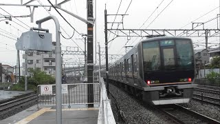 JR西日本 321系 普通西明石行 大蔵谷駅 通過(後追い)