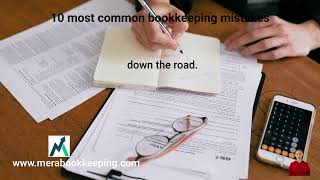Mera Bookkeeping Tips  10 most common bookkeeping mistakes
