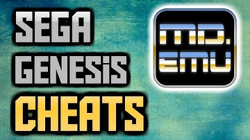 How to put/add Cheats in Sega Genesis [MD] Emulator Android [GAME GENIE] | Put Cheats in MD Emulator