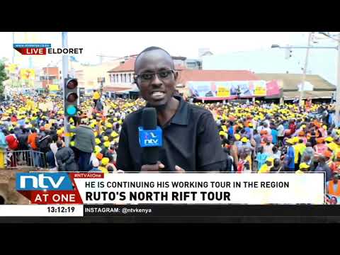 Eldoret welcomes Ruto home
