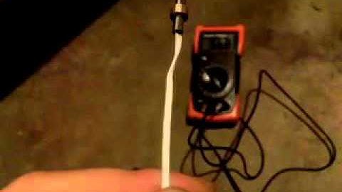 Ohm Meter Temperature Probe