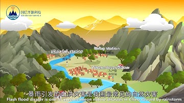 Flood early warning system video.