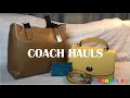 COACH HAUL 5 - Unboxing Tilly Top Handle - Derby Tote - Card Wallet | RaqReview