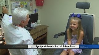 Eye exams part of back to school routine