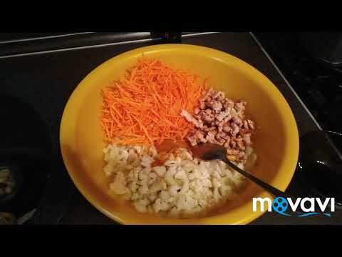 ЦВЕТНАЯ КАПУСТА С МЯСОМ!!! СУПЕР САЛАТ!