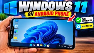 Install Real Windows 11 on Android Phone... (All function working) | Windows Phone screenshot 2