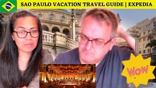 🇩🇰NielsensTv2 REACTS TO 🇧🇷Sao Paulo Vacation Travel Guide | Expedia -WOW😱😍