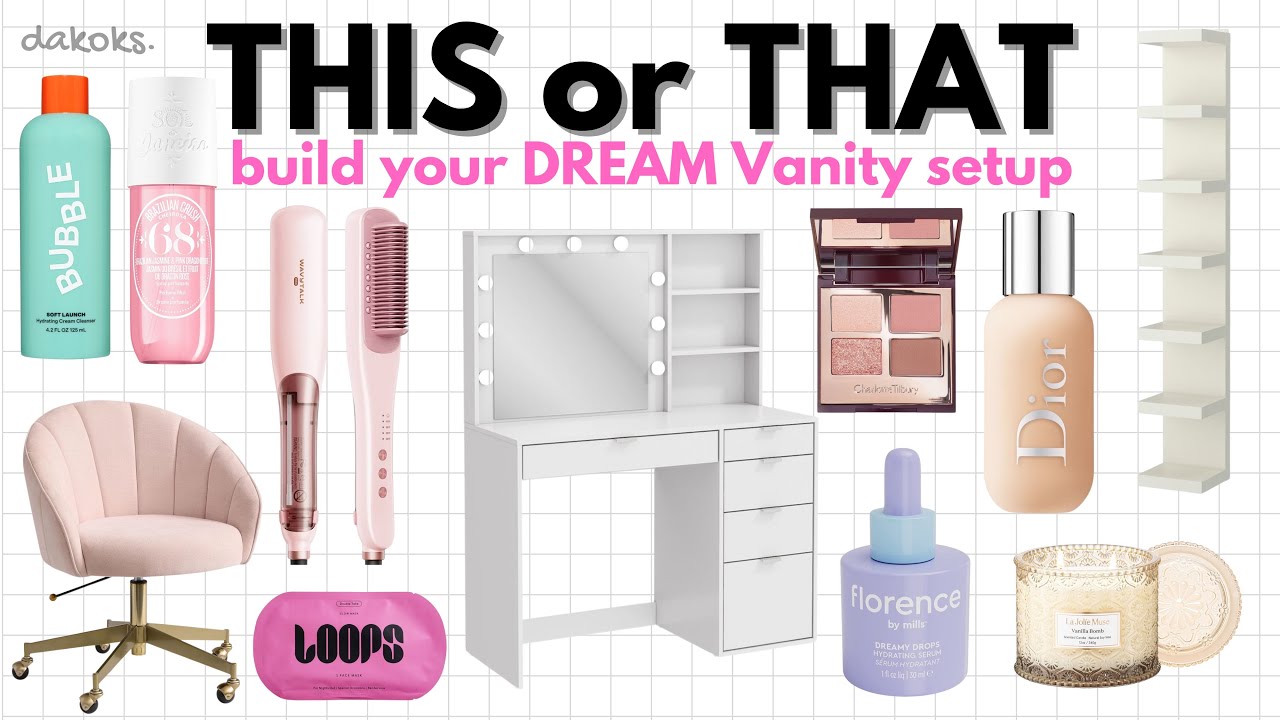 Build your DREAM Vanity Setup! | THIS OR THAT💄🎀🩷