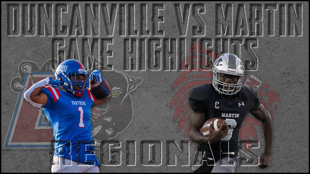 Arlington Martin vs Duncanville - 2019 Texas High School Football Playoffs Week 3 Highlights