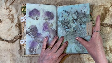 Silhouette Journal Flip Through - Tracie Fox DT Project (Sold-Thank You!)