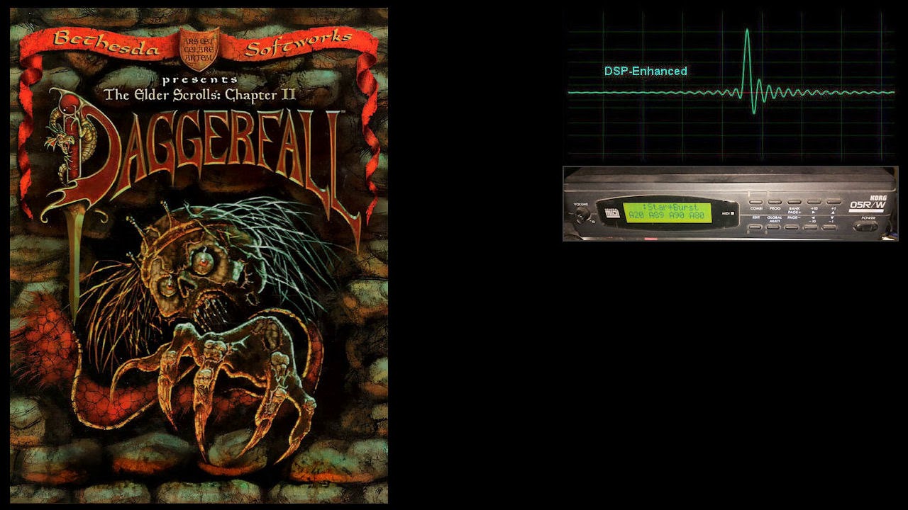 Soundtrack Daggerfall 131 RAINING MIDI Remastered DSP Enhanced Korg ...