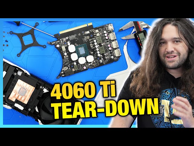 【分解歴・異音あり】NVIDIA GeForce RTX 4060 Ti 8GB Tear-Down Speedrun of NVIDIA RTX 4060 Ti Founders Edition - YouTube