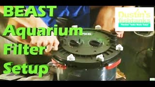 How to setup an Aquarium Filter- Aquarium Fluval FX6 Filter  Fx5 Swap for FX6