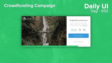 Daily UI - Day 032 - Crowdfunding Campaign