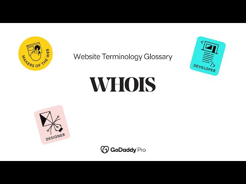 WHOIS Explained | Web Pro Glossary - Domains Vol. 1