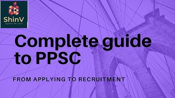 PPSC Complete Guide || Selection Criteria and recruitment policy || Computer Science  ShinV Learners