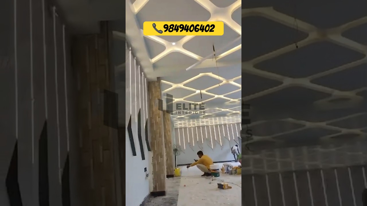Gypsum board best designe false ceiling work 