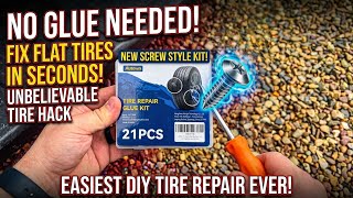 How to Fix a Flat Tire - New Method