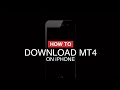 How To download MT4 on iPhone