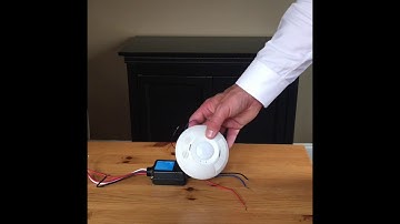 Ceiling Mounted Motion Sensor And Powerpack Basics