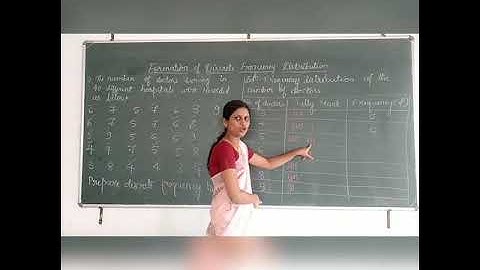 CLASSIFICATION AND TABULATION|| PART- 2 || STATSTICS|| 1ST PUC|| BY PROF. TABASSUM