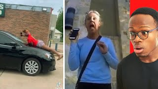 Crazy people who have lost their mind #4 (Public freakout)