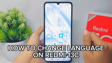 How To Change Language On Redmi 13c