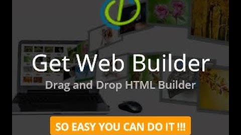 Get Web Builder  - Drag and Drop HTML Builder Instructions