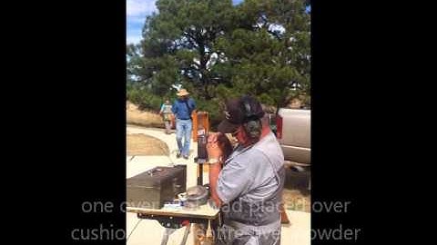 Loading a Muzzle Loading Shotgun