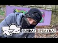 Sunday sprayday ep 91  new years graffiti in the rain