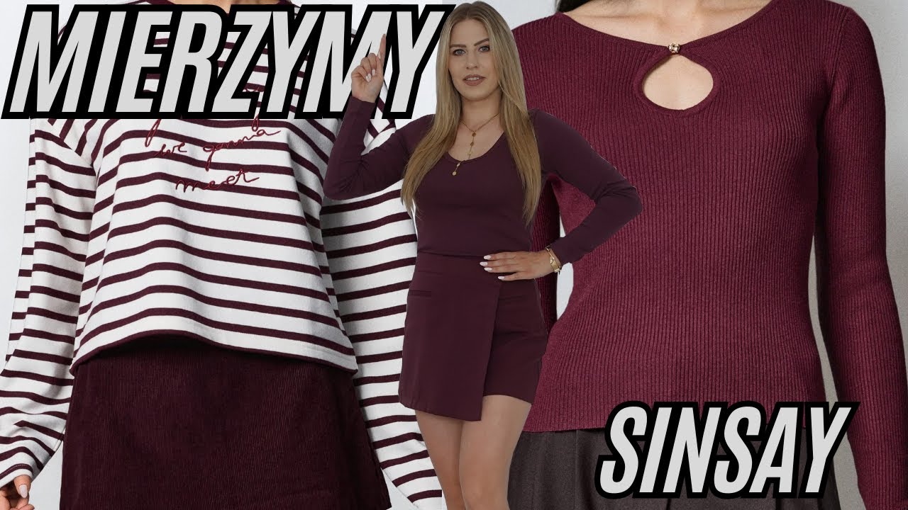 MIERZYMY NOWOŚCI SINSAY😍DUŻY HAUL ZAKUPOWY🔥