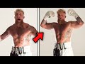 Jake paul heavy physique for mike tyson