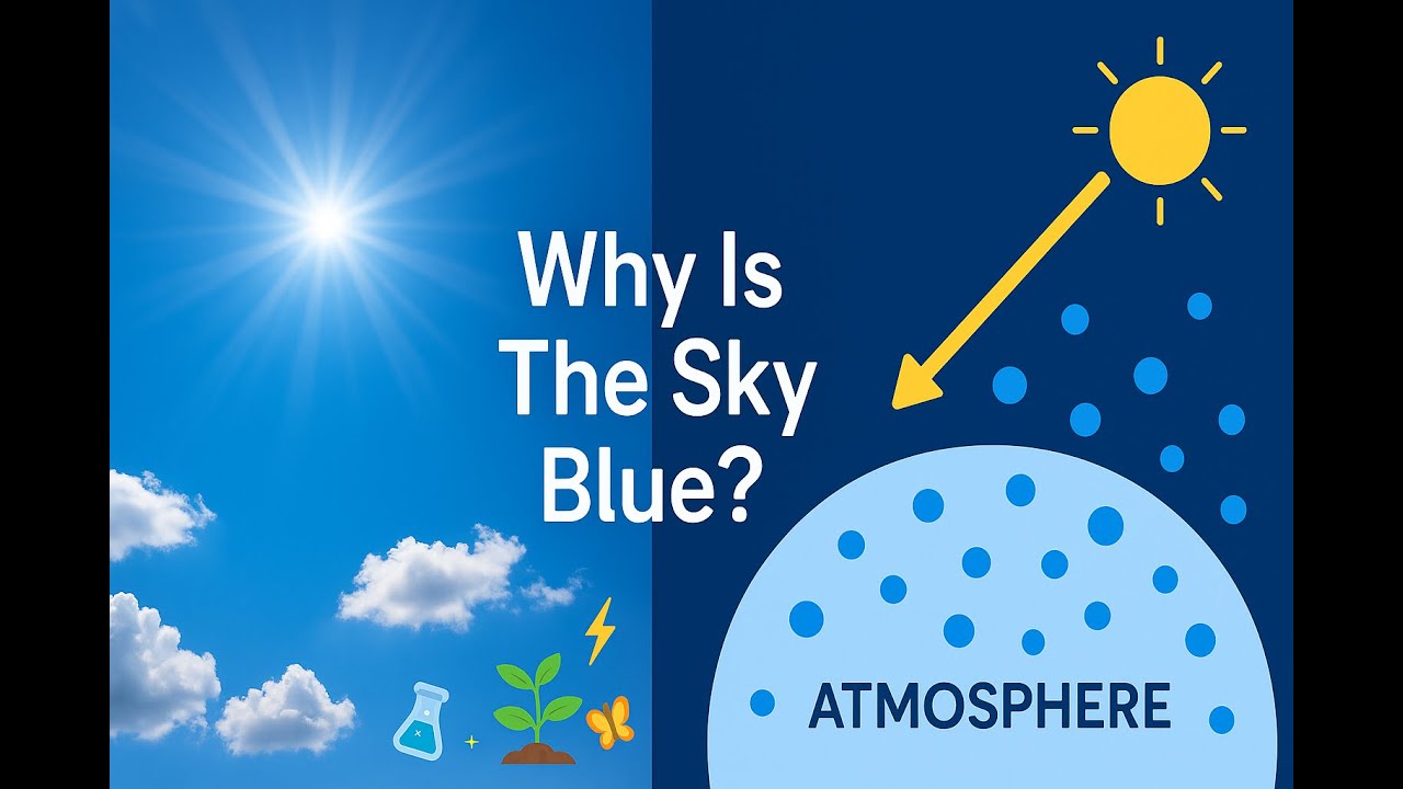 Why Is The Sky Blue? 🌈 The Science Behind Our Blue Sky! #science # ...