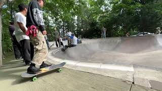 When Bill Danforth asks for a FS Rock’n’Roll you deck it right then & there #speedlabwheels