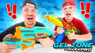 THE MOST EPIC GEL BLASTER EVER MADE! Gel Zone Pro Blasters