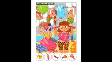 Find 5 Hidden Objects? Brain Teaser #9 #brainout #braintest #trending #shorts