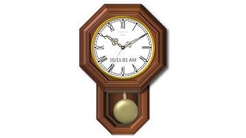 MatsClock 120132 - Grand Father Pendulum Wall Clock Free PPT