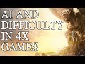 AI and difficulty in 4x games