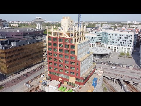 Fyrtornet Malmö - Sweden's tallest wooden office building - from idea to reality