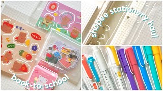 back-to-school shopee stationery haul (asmr + rainy)🌧️ | philippines screenshot 5