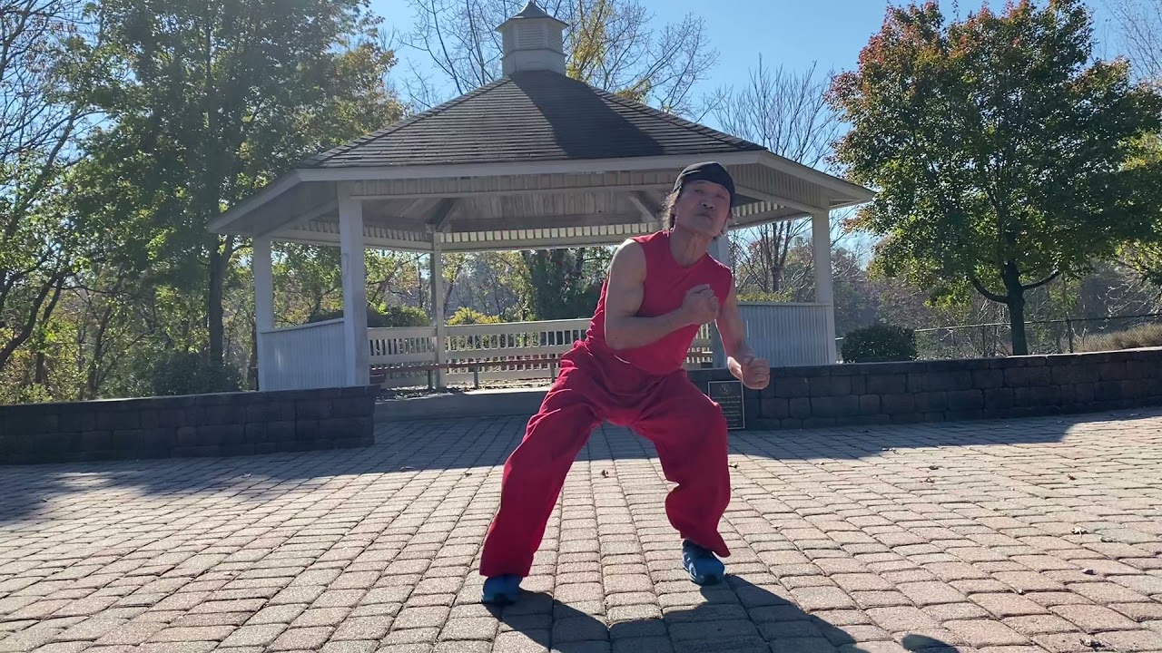 Self Defense Lesson. Jumping Scissors Kick # 2