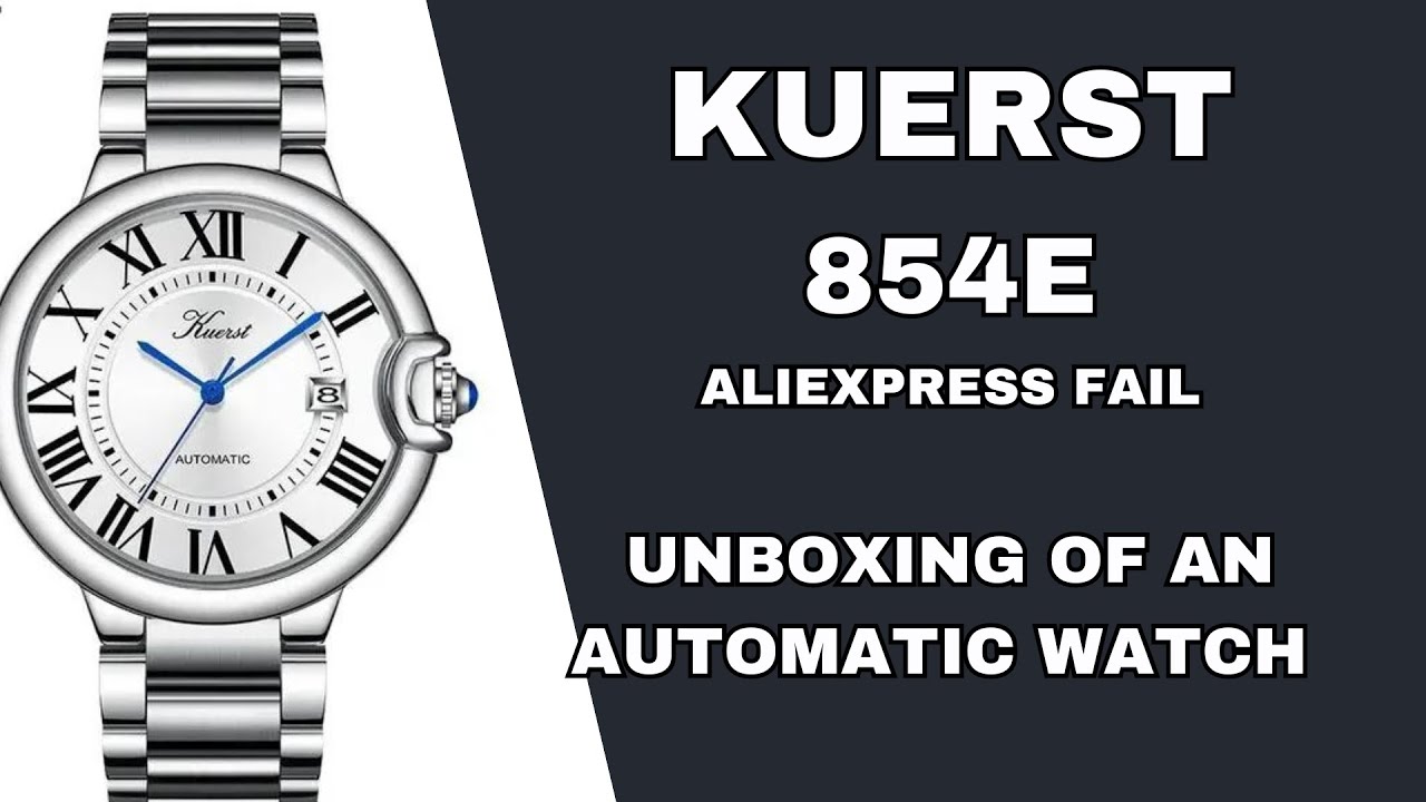 Unboxing of Kuerst 1986 - 8054E | AliExpress Fail - YouTube