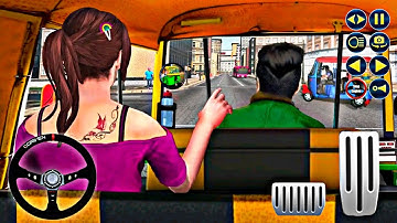 Modern Tuk Tuk Auto Rickshaw - Free Driving Games #GamePlay