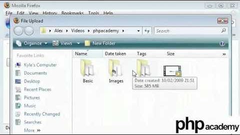 PHP File Upload Part 1   English