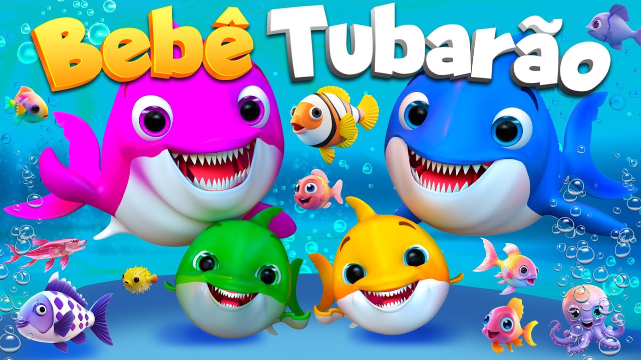 Tubarão Baby, Que Diversão! @SuperLucaPortugues #rimasinfantis #musicasinfantis #bebetubarao