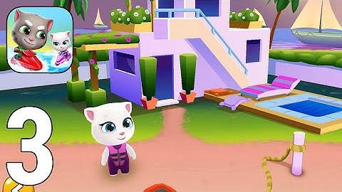 Talking Tom Jetski 2 Gameplay Walkthrough Part 2 - Unlock Angela