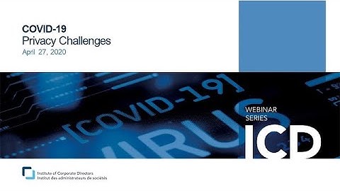 COVID-19: Privacy Challenges