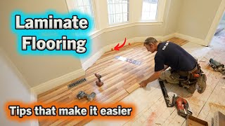 Laminate Floor Installation for Beginners and Pros | PLAN LEARN BUILD