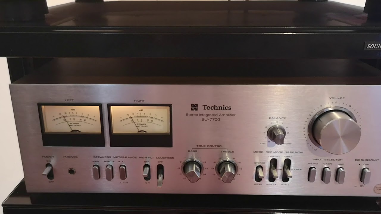 Pioneer PL-505 & Technics SU-7700