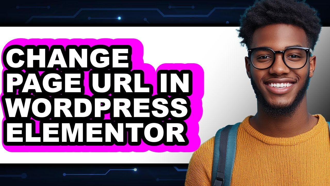 How to Change Page Url in Wordpress Elementor - Step by Step - YouTube